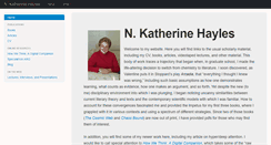 Desktop Screenshot of nkhayles.com